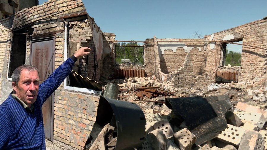 Voix de guerre #16, Volodymyr Zaïka : Un grand-père a été projeté à une centaine de mètres par l’explosion d’un obus